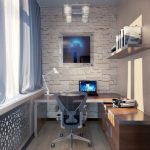 Efficient home office in small spaces